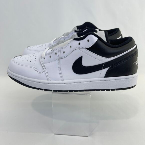 Jordan 1 Low White Black Men\'s - 553558 132 - US - Men\'s 13 - NEW main image 10